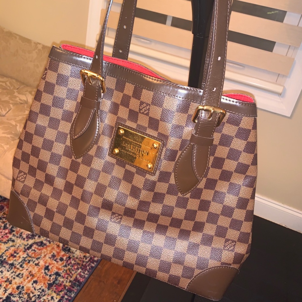 Authentic Louis Vuitton Damier Azur Hempstead MM